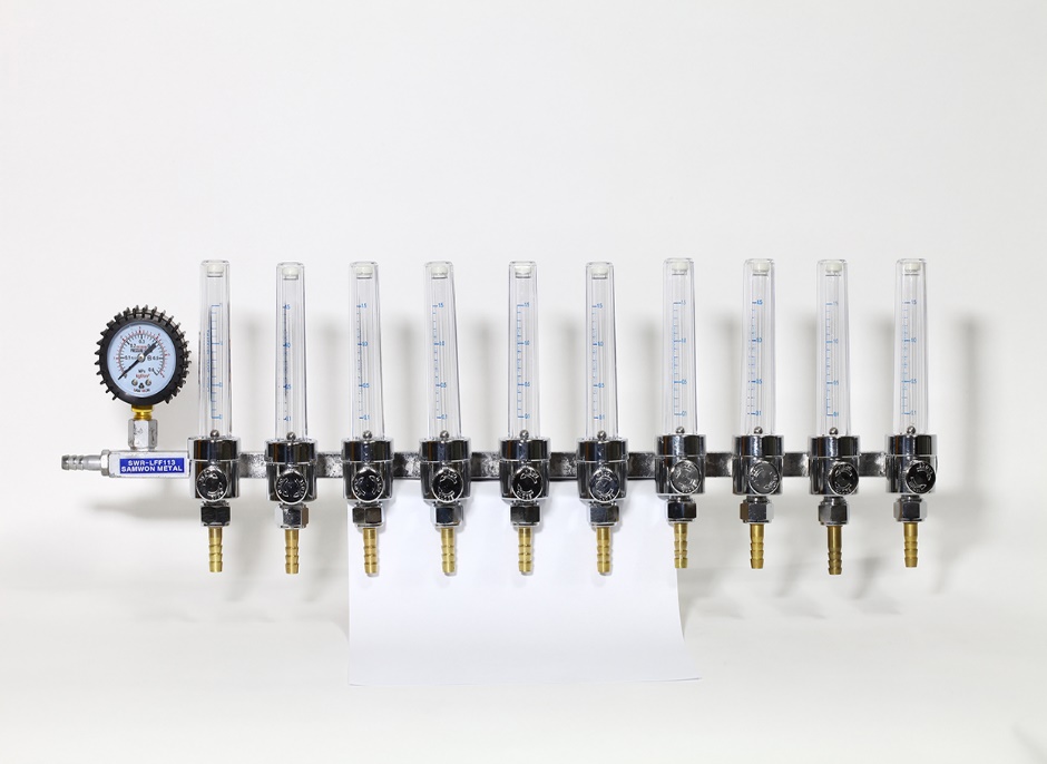 Oxygen flow meter
