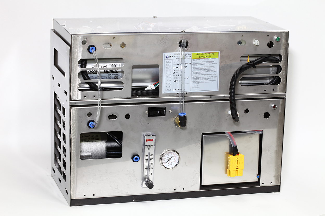O2MOS compact PSA generator module